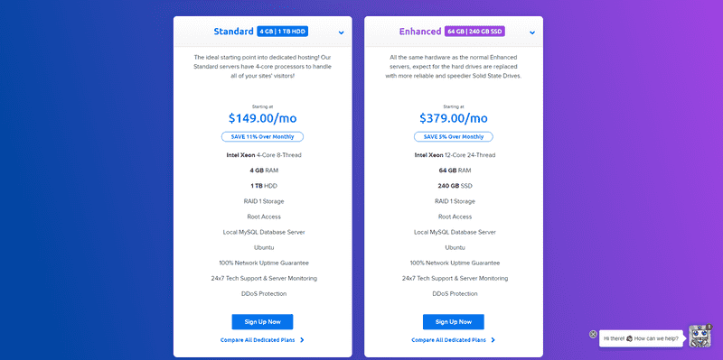 DreamHost Pricing