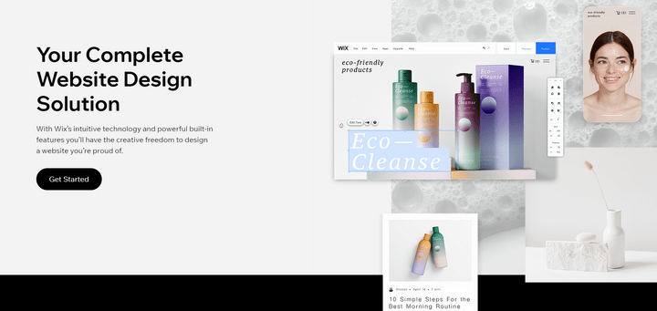 wix ecommerce design customization options